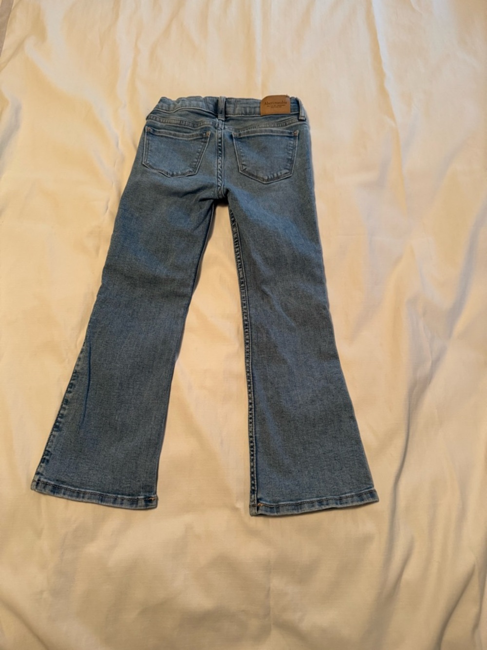 Abercrombie kids Girls low rise bootcut jeans 5/6 regular - Picture 5 of 12